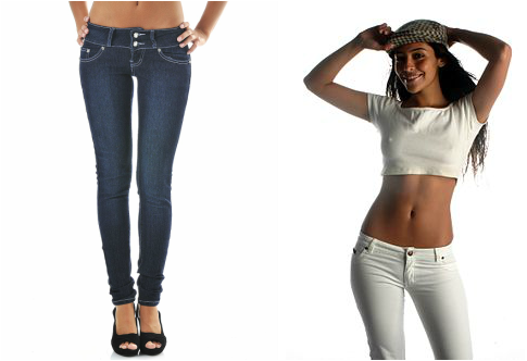 low rise high rise jeans